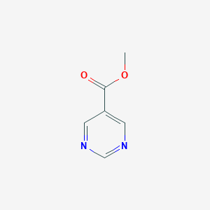 molecular formula C6H6N2O2 B183937 Methyl pyrimidine-5-carboxylate CAS No. 34253-01-5