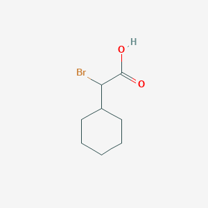 molecular formula C8H13BrO2 B183941 2-Bromo-2-cyclohexylacetic acid CAS No. 5428-00-2