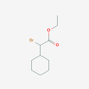 molecular formula C10H17BrO2 B183942 Ethyl 2-bromo-2-cyclohexylacetate CAS No. 42716-73-4