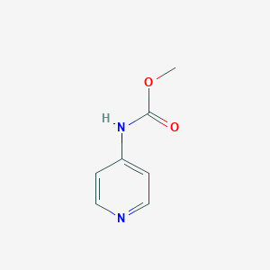 molecular formula C7H8N2O2 B183944 methyl N-pyridin-4-ylcarbamate CAS No. 79546-31-9