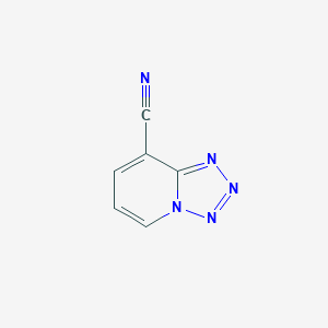molecular formula C6H3N5 B183946 Tetrazolo[1,5-a]pyridine-8-carbonitrile CAS No. 40306-97-6