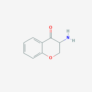 molecular formula C9H9NO2 B183947 3-aminochroman-4-one CAS No. 20811-42-1