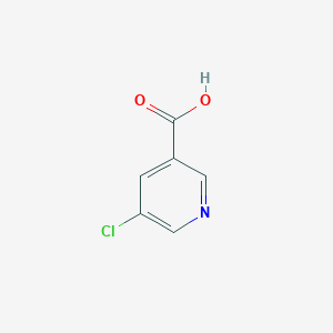 molecular formula C6H4ClNO2 B183958 5-氯烟酸 CAS No. 22620-27-5