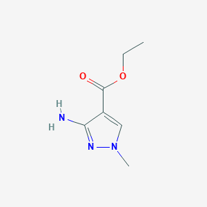 molecular formula C7H11N3O2 B183961 3-氨基-1-甲基-1H-吡唑-4-羧酸乙酯 CAS No. 21230-43-3