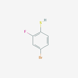 molecular formula C6H4BrFS B183962 4-溴-2-氟硫酚 CAS No. 174414-93-8