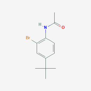 molecular formula C12H16BrNO B183966 N-(2-bromo-4-tert-butylphenyl)acetamide CAS No. 91801-97-7