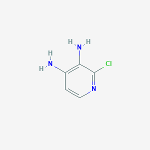 molecular formula C5H6ClN3 B183972 2-Chloropyridine-3,4-diamine CAS No. 39217-08-8