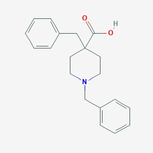 molecular formula C20H23NO2 B183973 1,4-Bis-benzyl-4-piperidinecarboxylic acid CAS No. 181641-74-7