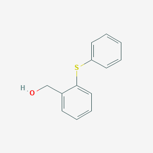 molecular formula C13H12OS B183982 [2-(Phenylsulfanyl)phenyl]methanol CAS No. 1527-14-6