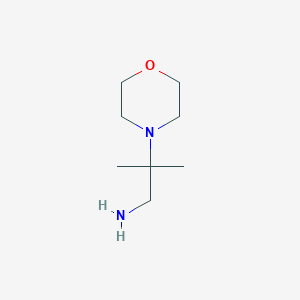 2-Methyl-2-morpholinopropan-1-amine