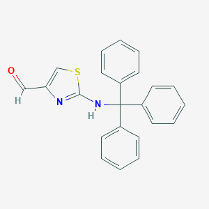 molecular formula C23H18N2OS B183985 2-(Tritylamino)thiazole-4-carbaldehyde CAS No. 126533-39-9