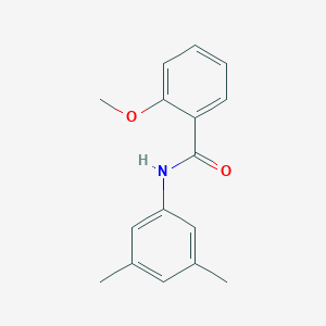 molecular formula C16H17NO2 B183988 N-(3,5-dimethylphenyl)-2-methoxybenzamide CAS No. 5566-00-7
