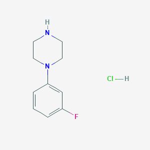 molecular formula C10H14ClFN2 B184000 1-(3-Fluorophenyl)Piperazine Monohydrochloride CAS No. 140478-97-3