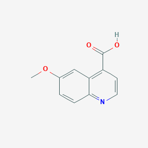 molecular formula C11H9NO3 B184021 Quininic acid CAS No. 86-68-0