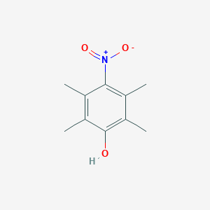 molecular formula C10H13NO3 B184028 Phenol, 2,3,5,6-tetramethyl-4-nitro- CAS No. 96251-04-6
