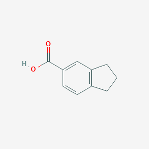 molecular formula C10H10O2 B184039 Indan-5-carboxylic acid CAS No. 65898-38-6