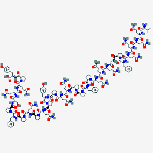 molecular formula C170H238N44O48 B018404 Gliadin peptide CT-2 CAS No. 102380-93-8