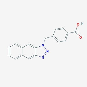 4-(1H-naphtho[2,3-d][1,2,3]triazol-1-ylmethyl)benzoic acid