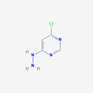 molecular formula C4H5ClN4 B184063 4-Chloro-6-hydrazinopyrimidine CAS No. 5767-35-1