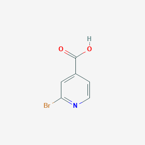 molecular formula C6H4BrNO2 B184069 2-Bromoisonicotinic acid CAS No. 66572-56-3