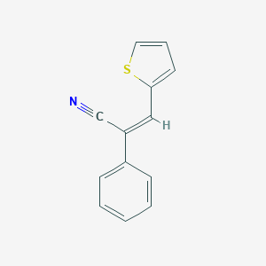 molecular formula C13H9NS B184071 2-Phenyl-3-(2-thienyl)acrylonitrile CAS No. 72030-16-1