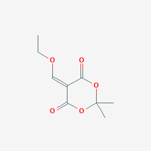 molecular formula C9H12O5 B184073 5-(Ethoxymethylene)-2,2-dimethyl-1,3-dioxane-4,6-dione CAS No. 15568-86-2