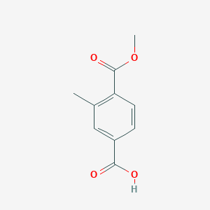 molecular formula C10H10O4 B184086 4-(Methoxycarbonyl)-3-methylbenzoic acid CAS No. 116934-87-3