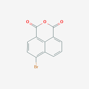 molecular formula C12H5BrO3 B184087 1H,3H-Naphtho[1,8-cd]pyran-1,3-dione, 6-bromo- CAS No. 81-86-7