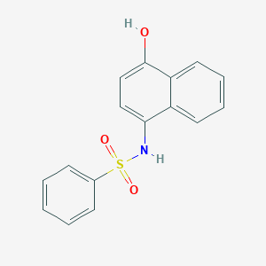 N-(4-hydroxynaphthalen-1-yl)benzenesulfonamide