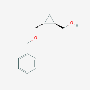 [(1R,2R)-2-(phenylmethoxymethyl)cyclopropyl]methanol