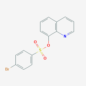 Quinolin-8-yl 4-bromobenzenesulfonate