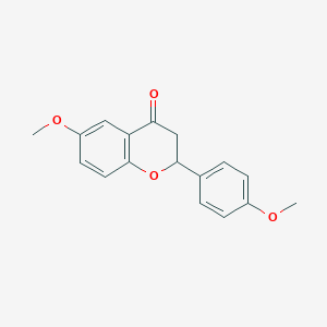 6-Methoxy-2-(4-methoxyphenyl)-2,3-dihydro-4H-chromen-4-one