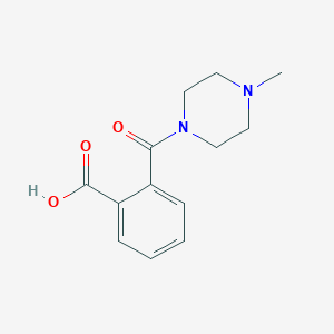 2-(4-Methylpiperazine-1-carbonyl)benzoic acid