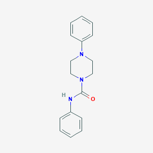 molecular formula C17H19N3O B184136 N,4-diphenylpiperazine-1-carboxamide CAS No. 4791-20-2