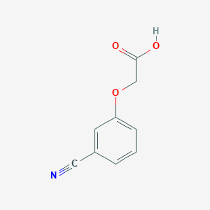 molecular formula C9H7NO3 B184148 (3-Cyanophenoxy)acetic Acid CAS No. 1879-58-9