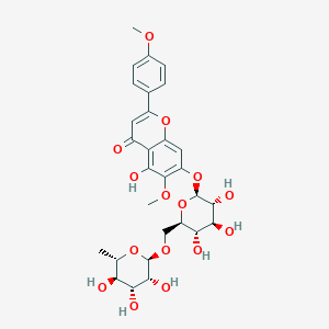 molecular formula C29H34O15 B018415 Pectolinarin CAS No. 28978-02-1