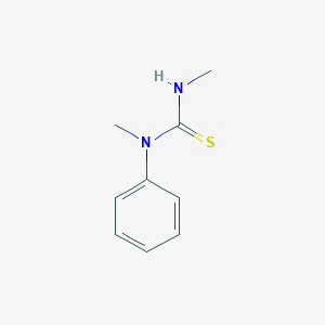 molecular formula C9H12N2S B184160 Dimethylphenylthiourea CAS No. 2740-95-6