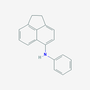 molecular formula C18H15N B184170 5-Acenaphthylenamine, 1,2-dihydro-N-phenyl- CAS No. 102027-91-8