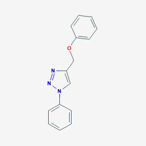 molecular formula C15H13N3O B184176 4-(Phenoxymethyl)-1-phenyl-1H-1,2,3-triazole CAS No. 58432-25-0