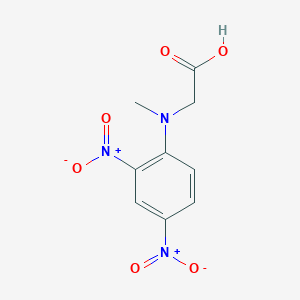 molecular formula C14H14N2OS B184183 DNP-sarcosine CAS No. 3129-54-2