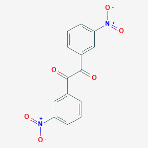 molecular formula C14H8N2O6 B184186 1,2-bis(3-nitrophenyl)ethane-1,2-dione CAS No. 5913-06-4