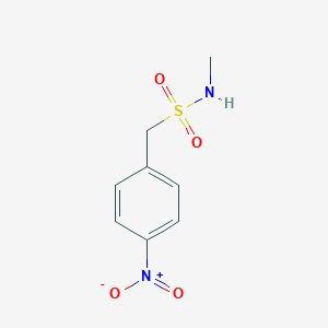 molecular formula C8H10N2O4S B184191 N-methyl-1-(4-nitrophenyl)methanesulfonamide CAS No. 85952-29-0