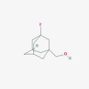 molecular formula C11H17FO B184198 (3-Fluoroadamantan-1-yl)methanol CAS No. 106094-47-7