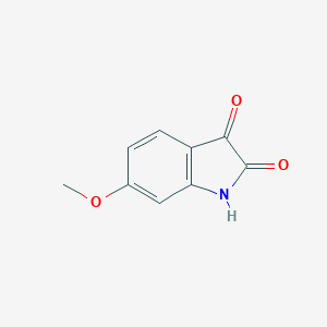 molecular formula C9H7NO3 B184210 6-Methoxyindoline-2,3-dione CAS No. 52351-75-4