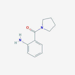 molecular formula C11H14N2O B184215 (2-Aminophenyl)(pyrrolidin-1-yl)methanone CAS No. 52745-20-7