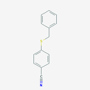 molecular formula C14H11NS B184216 4-(Benzylthio)benzonitrile CAS No. 150993-53-6