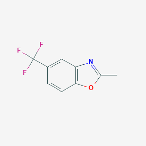 molecular formula C9H6F3NO B184232 2-Methyl-5-(trifluoromethyl)benzoxazole CAS No. 175785-41-8