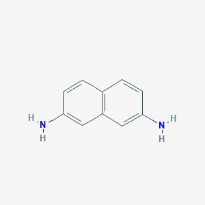 molecular formula C10H10N2 B184239 Naphthalene-2,7-diamine CAS No. 613-76-3