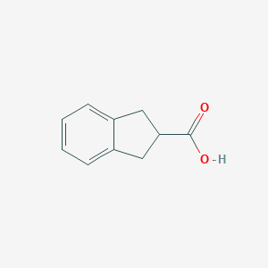 molecular formula C10H10O2 B184246 2,3-dihydro-1H-indene-2-carboxylic acid CAS No. 25177-85-9