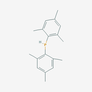 molecular formula C18H23P B184252 Bis(2,4,6-trimethylphenyl)phosphine CAS No. 1732-66-7